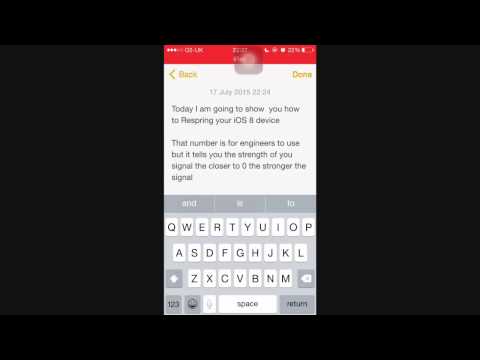How to Respring iOS 8