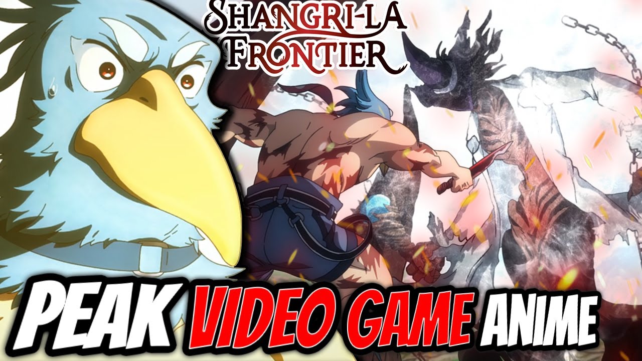 Anime Guy BEATS Bad Games 😳🤯 #anime #animereview #shangrilafrontier , Anime