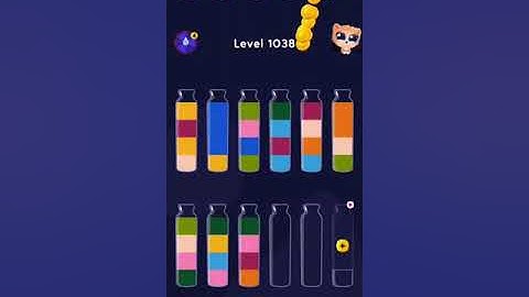 Get Color Water Sort Puzzle Level 1036 to Level 1040