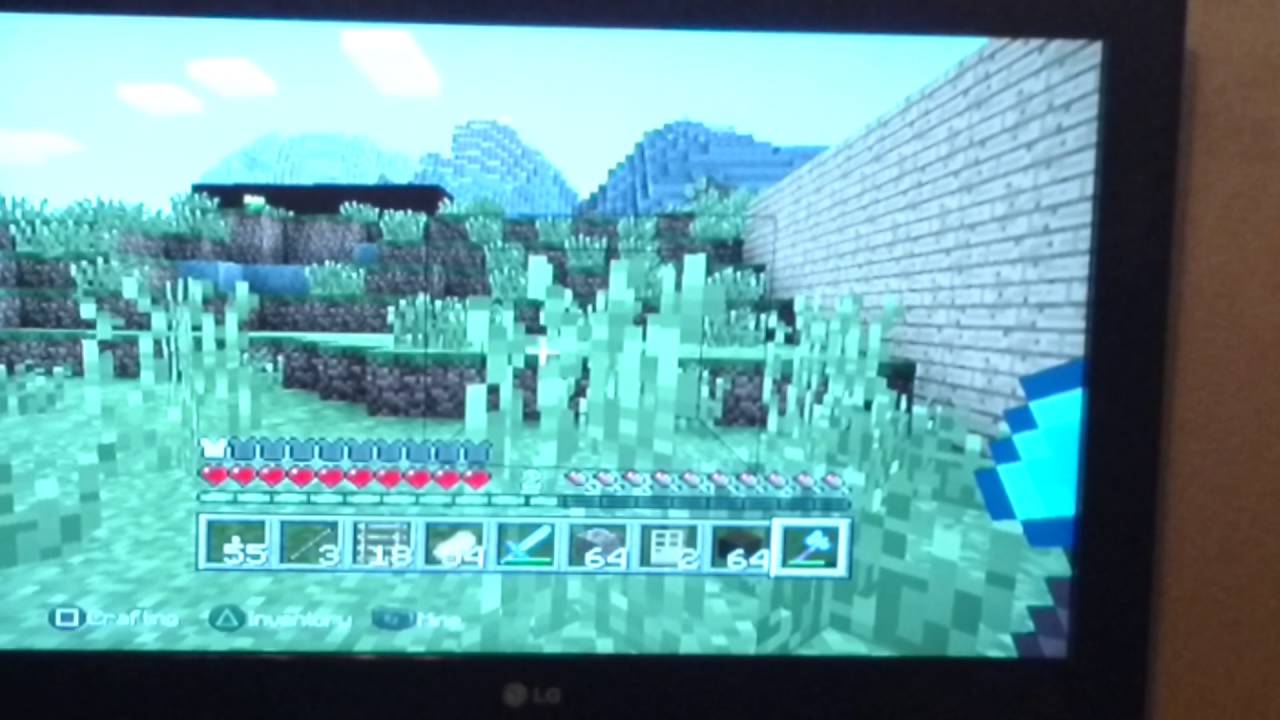 Minecraft ps3 YouTube