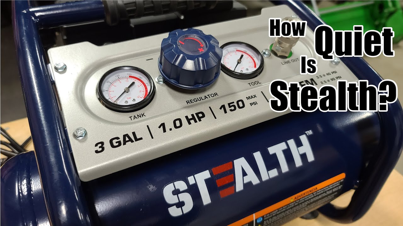 Stealth Ultra Quiet Air Compressor Residential & Commercial Air