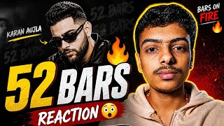 Day 8 – 52 Bars Reaction 🔥 Karan Aujla | Bars on Fire 😈