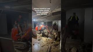 #miniexcavator #minikepce #hafriyat #moloz #yıkım #izmir #kırım #duvarkirma