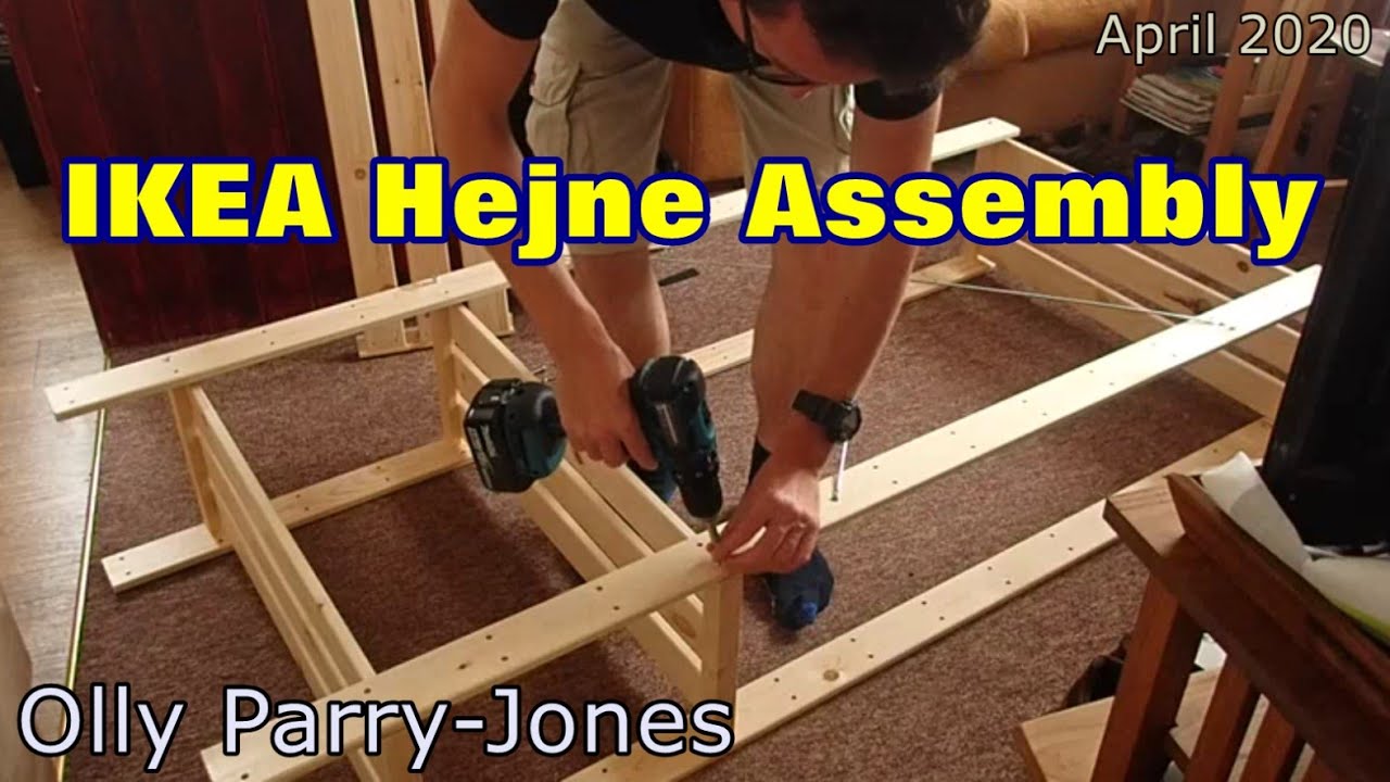 Ikea Hejne Assembly -