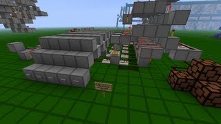 Simple Working Combination Lock - Minecraft redstone