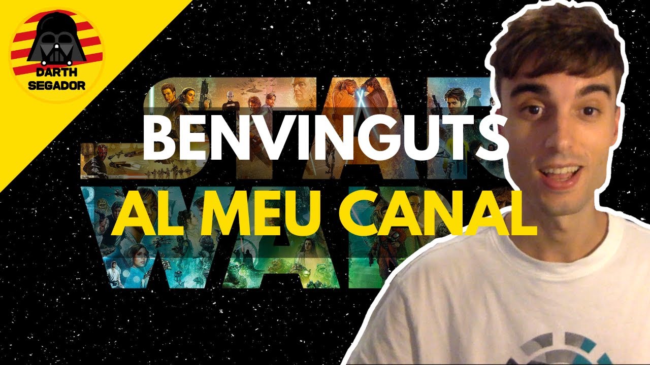 Benvinguts al vostre canal sobre Star Wars en català 👋