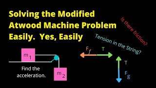 Modified Atwood Machine Problems
