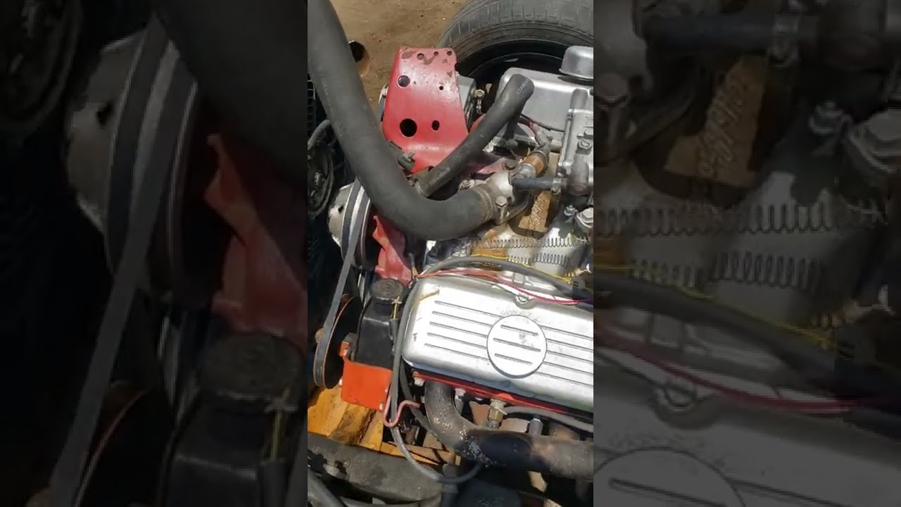 Chevy 350 Running And Idling