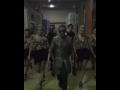 Jesse Medeles Walking to do Live Performance