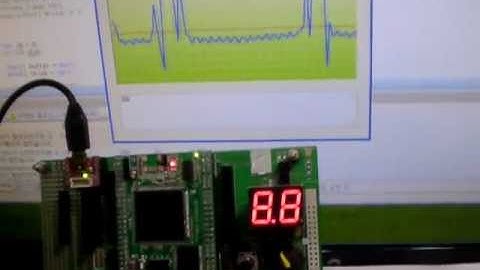 [TMS32F28335] ADC Test - Display graph with CdS Sensor