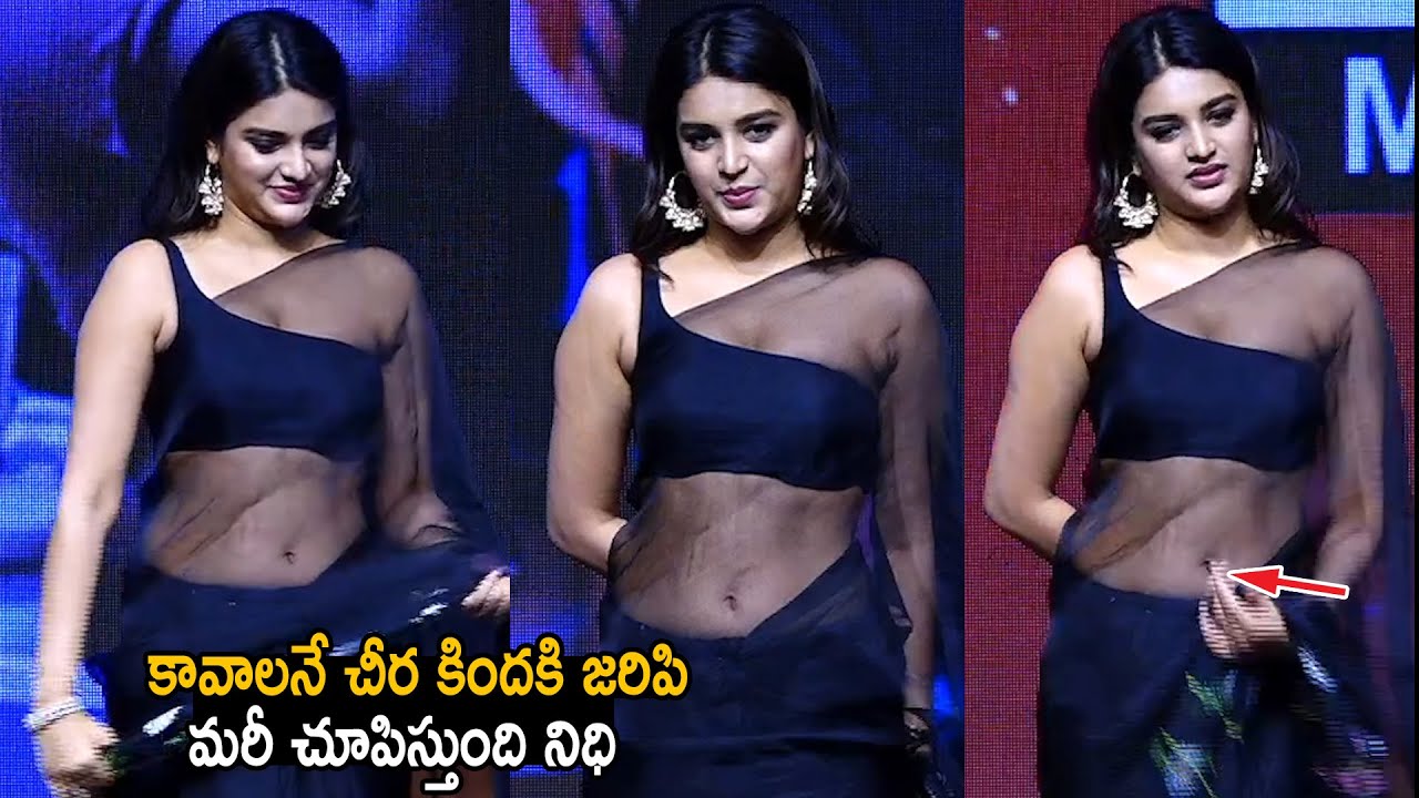 1280px x 720px - Nidhi Agarwal Beautiful Looks In Black Transparent Saree | Ashok Galla |  Cinema Culture - YouTube