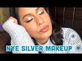 GRWM: New Year’s Eve Silver Makeup Tutorial | Simran Gupta
