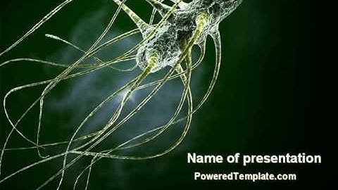 Microflora PowerPoint Template by PoweredTemplate.com