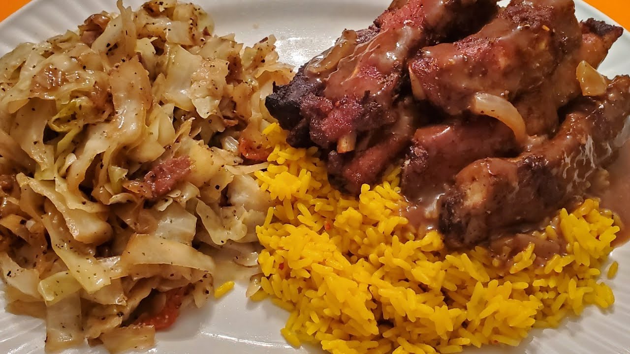 HOW T MAKE OVEN BAKED RIBS OVER RICE| YayasCatering 💜👩🏾🍳 - YouTube