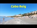 Cabo Roig, Orihuela Costa, Spain. Easter Sunday Walking Tour to Playa La Caleta and the Marina Area