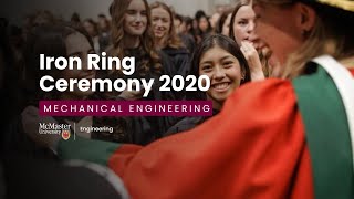 Iron Ring Ceremony 2020 | Mechanical Engineering