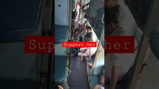 Poor Girl Begging For Survival Doing Flips In Train