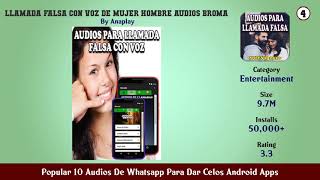 Popular 10 Audios De Whatsapp Para Dar Celos Android Apps screenshot 2