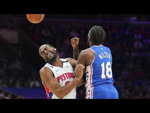 Detroit Pistons vs Philadelphia 76ers - Full Game Highlights | January 10, 2023 | 2022-23 NBA Season