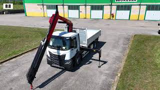 PALFINGER PK 18002 EHE + RIBALTABILE TRILATERALE