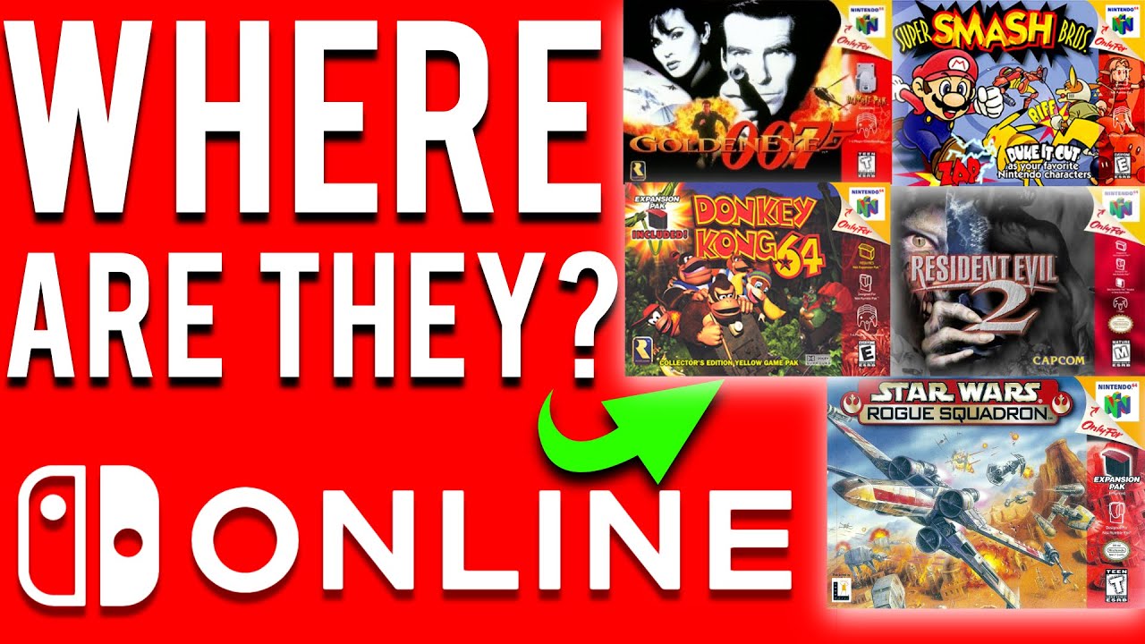 Five EPIC N64 Switch Games MISSING From The Nintendo Switch Online Expansion Pack