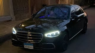 اول تجربة رسمية فى مصر لى مرسيدس S500