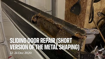 VW T4 Rotten Sliding Door Door Repair Part 1