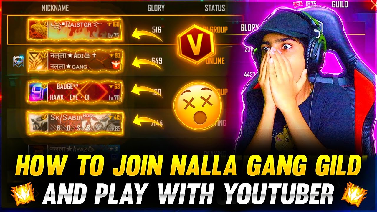 How To Join Aditech Guild - Nalla Gang 😱 No Requirement