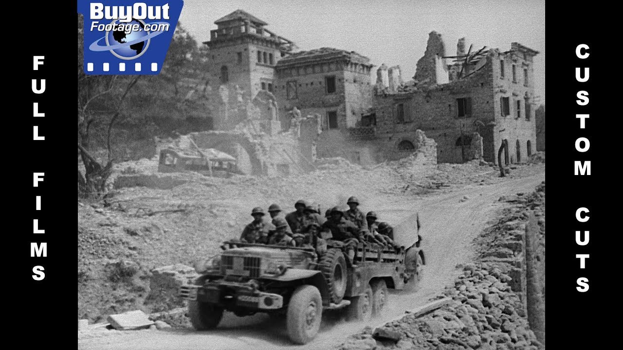WW2 Allied Invasion of Italy - Breaking the Gustav Line