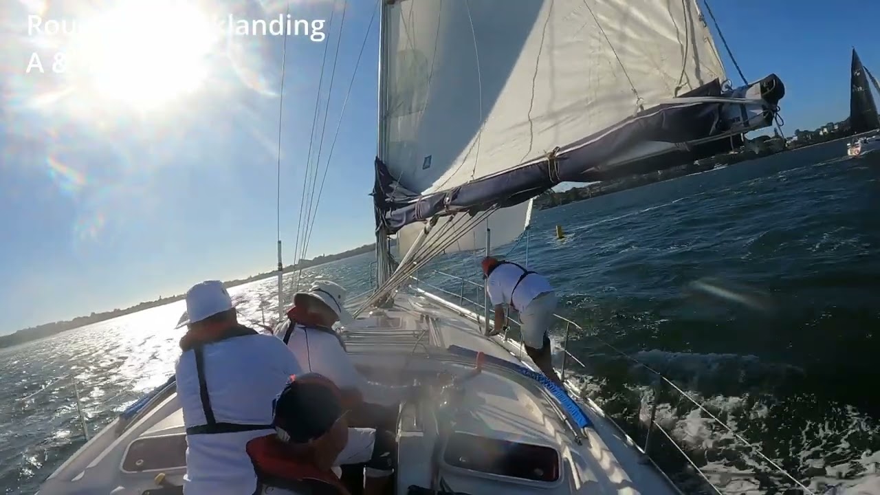 RPYC Racing - Wed 19th March 2025 - Great racing in strong winds, one yacht dismasted (Edited)