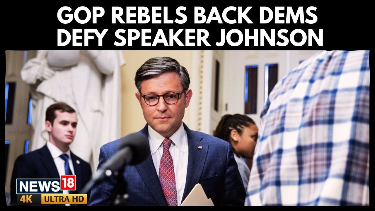 Хаос в Палате представителей: 4 законодателя-республиканца бросили вызов спикеру Джонсону и спасл...