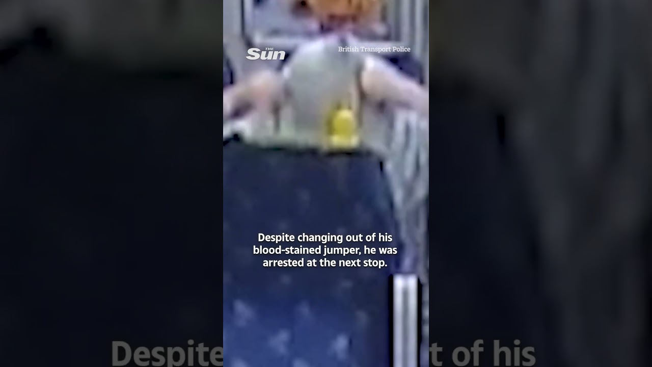 Shock CCTV shows moment crazed thug launches brutal murder bid with Buckfast bottle on Scots train