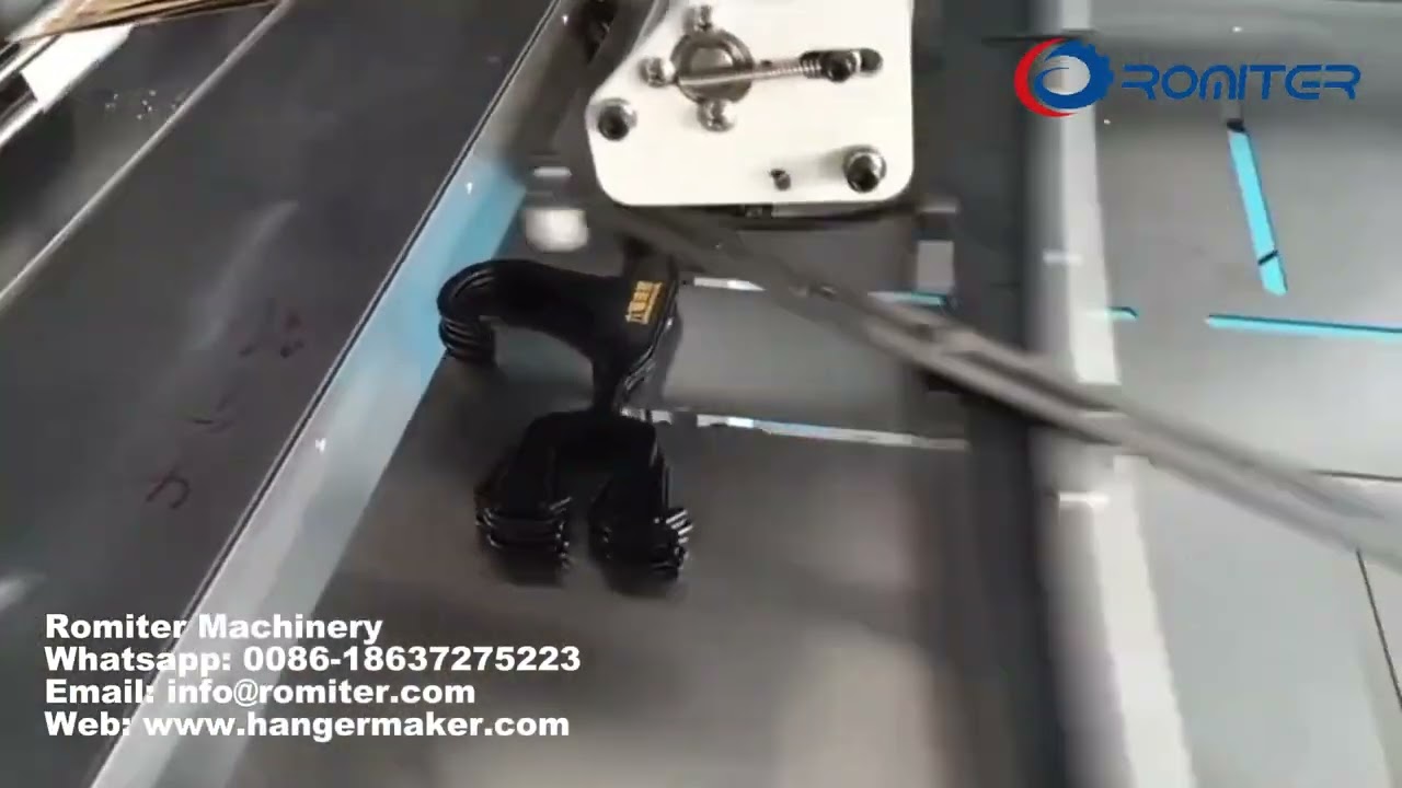 Automatic Clothes Hanger Double Color Logo Gold Stamping Bronzing Machine