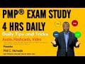 How to Study for FOUR Hours Daily for the PMP Exam