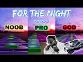 POP SMOKE - For The Night - Noob vs Pro vs God (Fortnite Music Blocks) With Code