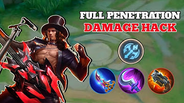 CLINT BUILD FULL PENETRATION DAMAGE HACK - Mobile Legends