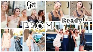 Getting Prom Ready! Hair, Makeup & Dress!