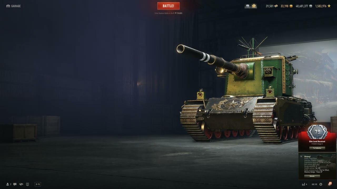 【坦克世界录播】FV4005爽就一下子