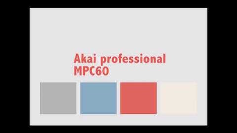 160 BPM Metronome - Akai MPC60 drum machine