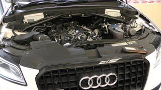 Audi Q5 Engine Coolant Top Up Location
