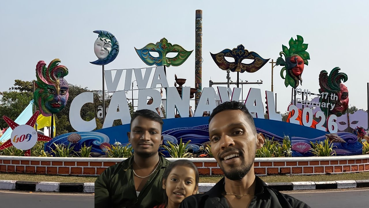 First Time With Little Princess Went To Viva Carnival || Viva Carnival Panjim - Goa 2026