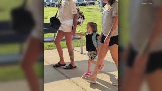 Community, first responders escort Whiteland student battling cancer to first day of school