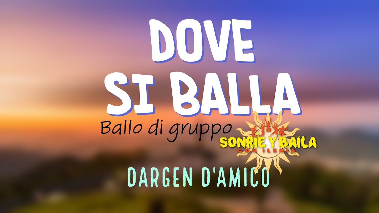 DOVE SI BALLA - Dargen D'Amico II Ballo di gruppo 2022 II Coreografia Maestra Di Adamo Ilenia