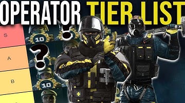 BEST OPERATORS TIER LIST RANKINGS FOR SOLO RAINBOW SIX EXTRACTION UPDATED