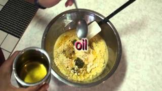 Baked Dal Vada - Recipe Video -  (Savory lentil waffle - Gluten free)