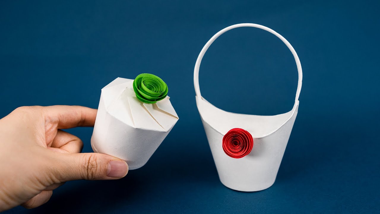 Amazing Paper Cup Storage Box, Paper cup craft ideas