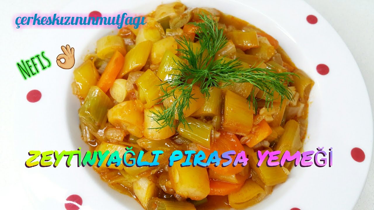 ✔AMA BUKADAR LEZZETLİ OLUNMAZKİ!!???? TÜM DETAYLARIYLA YAPIMI PRATİK ???? ZEYTİNYAĞLI PIRASA YEMEĞİ TARİFİ