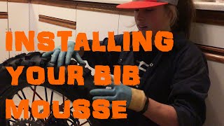 How to install a bib mousse.