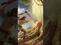 Title 🎬The Woodcutter Who Found a Mysterious Treasure in the Jungle 🌲#usa #shorts #viralshorts