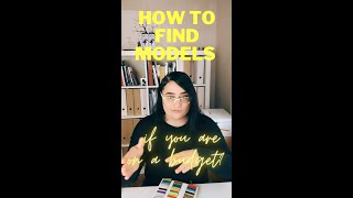 How to find models for your brand if you are on a budget. #fashionbusiness #clothingbusiness